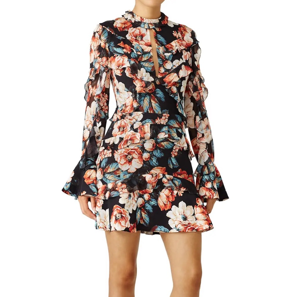 NICHOLAS LOLA RUFFLE DRESS - Picture 3 of 6